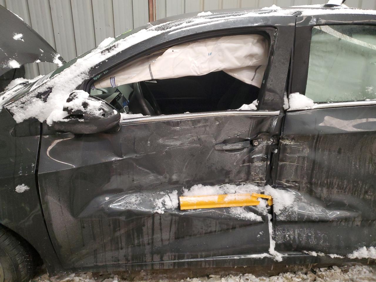 2015 Chevrolet Sonic VIN 1G1JC5SH8F4186098 Copart auction photo, side damage thumbnail 7