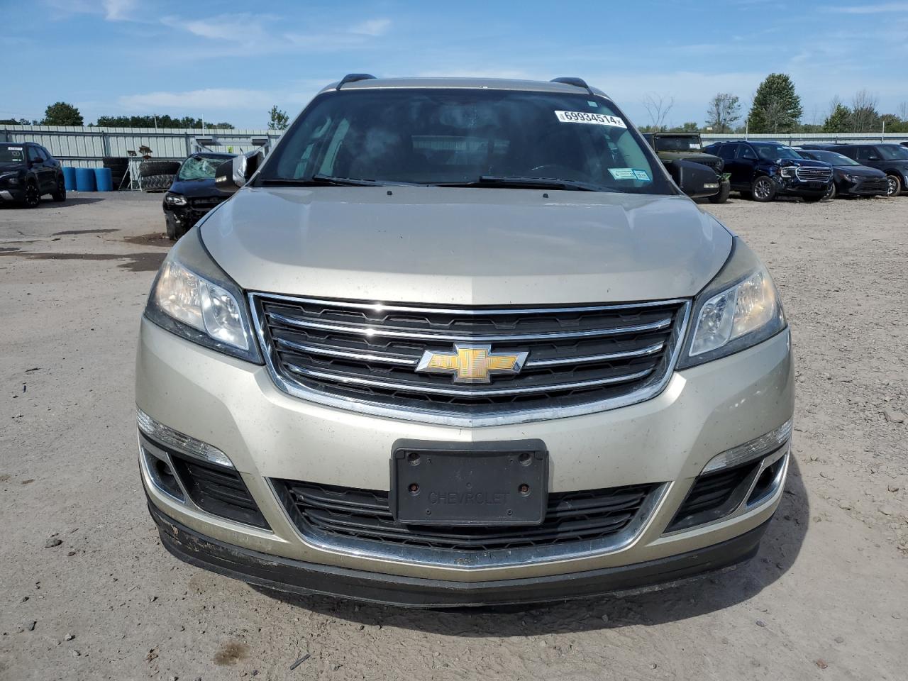 2015 Chevrolet Traverse VIN 1GNKRGKD7FJ309384 Copart auction photo, rear end / undercarriage damage thumbnail 5