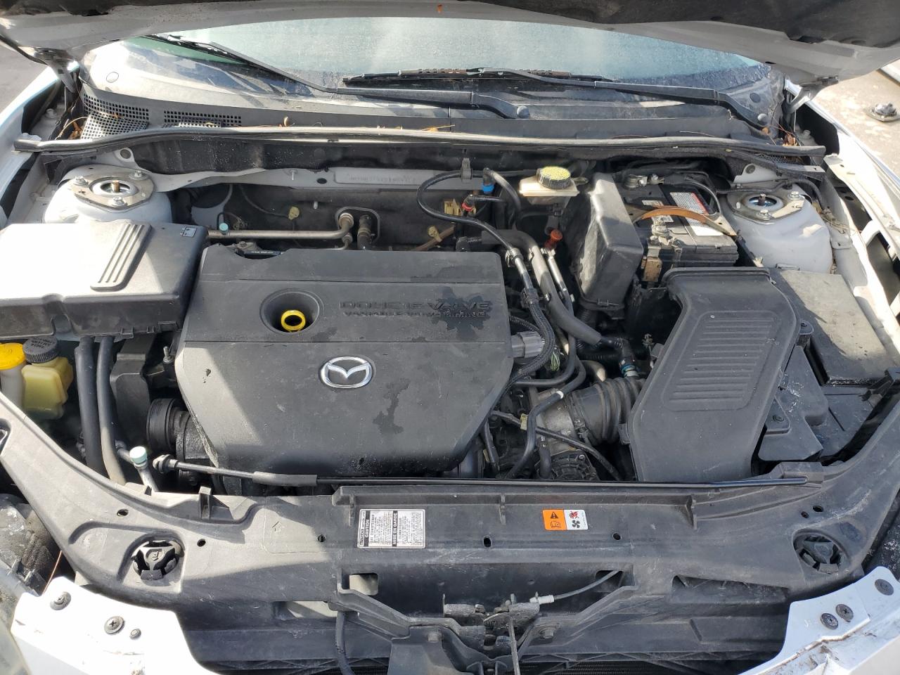 2007 Mazda 3 VIN JM1BK323171699459 Copart auction photo, rear end damage thumbnail 11
