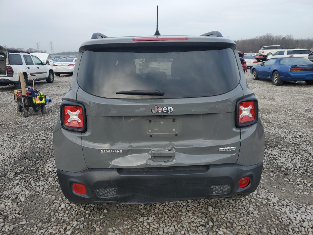 2020 Jeep Renegade VIN ZACNJABB0LPL50876 Copart auction photo, rear end damage thumbnail 6
