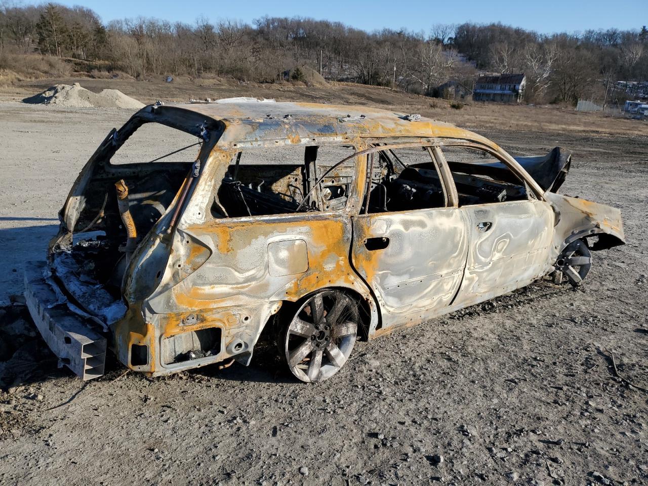 2008 Subaru Outback VIN 4S4BP61C487364940 Copart auction photo, burn damage thumbnail 3