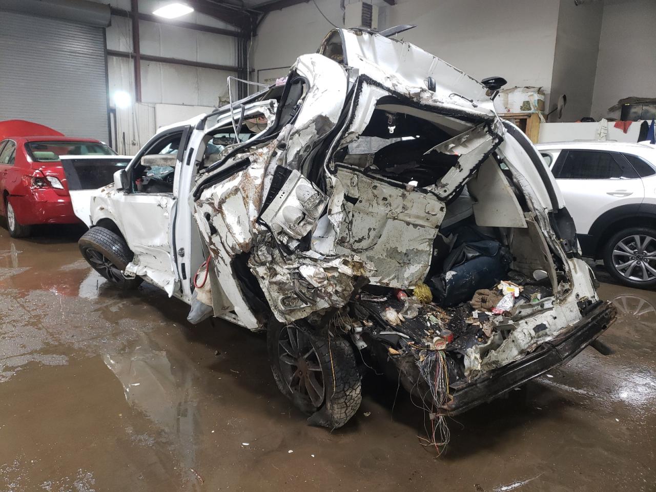 2017 Dodge Caravan VIN 2C4RDGCGXHR600393 Copart auction photo, all over damage thumbnail 2