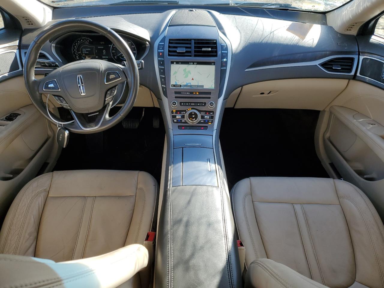 2017 Lincoln MKZ VIN 3LN6L5D98HR664111 Copart auction photo, front end damage thumbnail 8