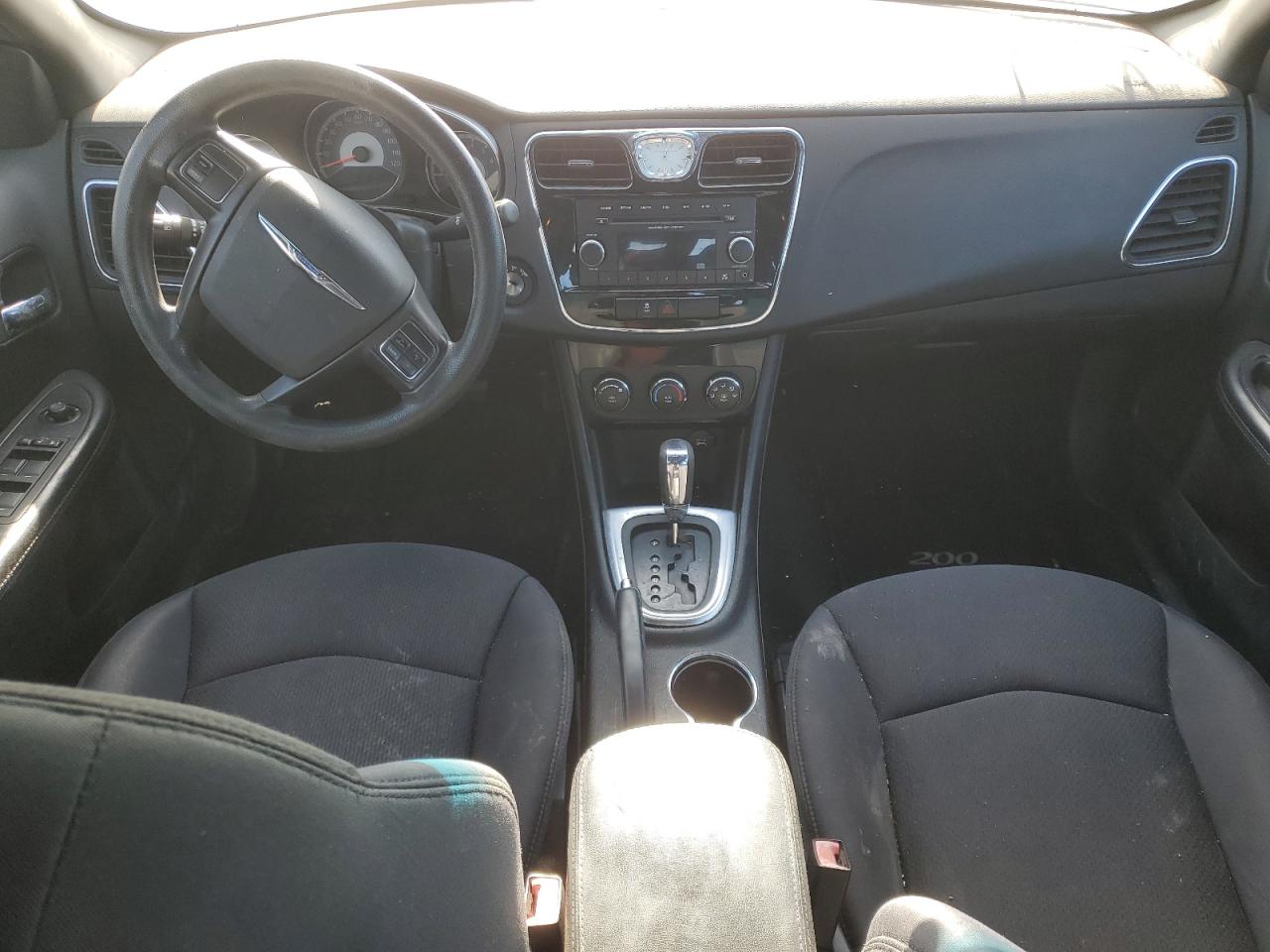 2013 Chrysler 200 VIN 1C3CCBAB1DN761570 Copart auction photo, all over damage thumbnail 8