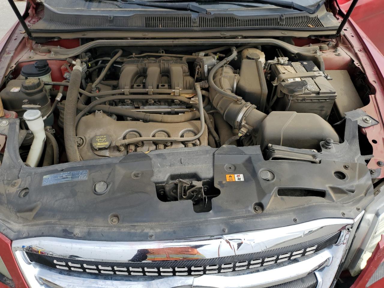 2010 Ford Taurus VIN 1FAHP2EW9AG170556 Copart auction photo, front end / rear end damage thumbnail 11