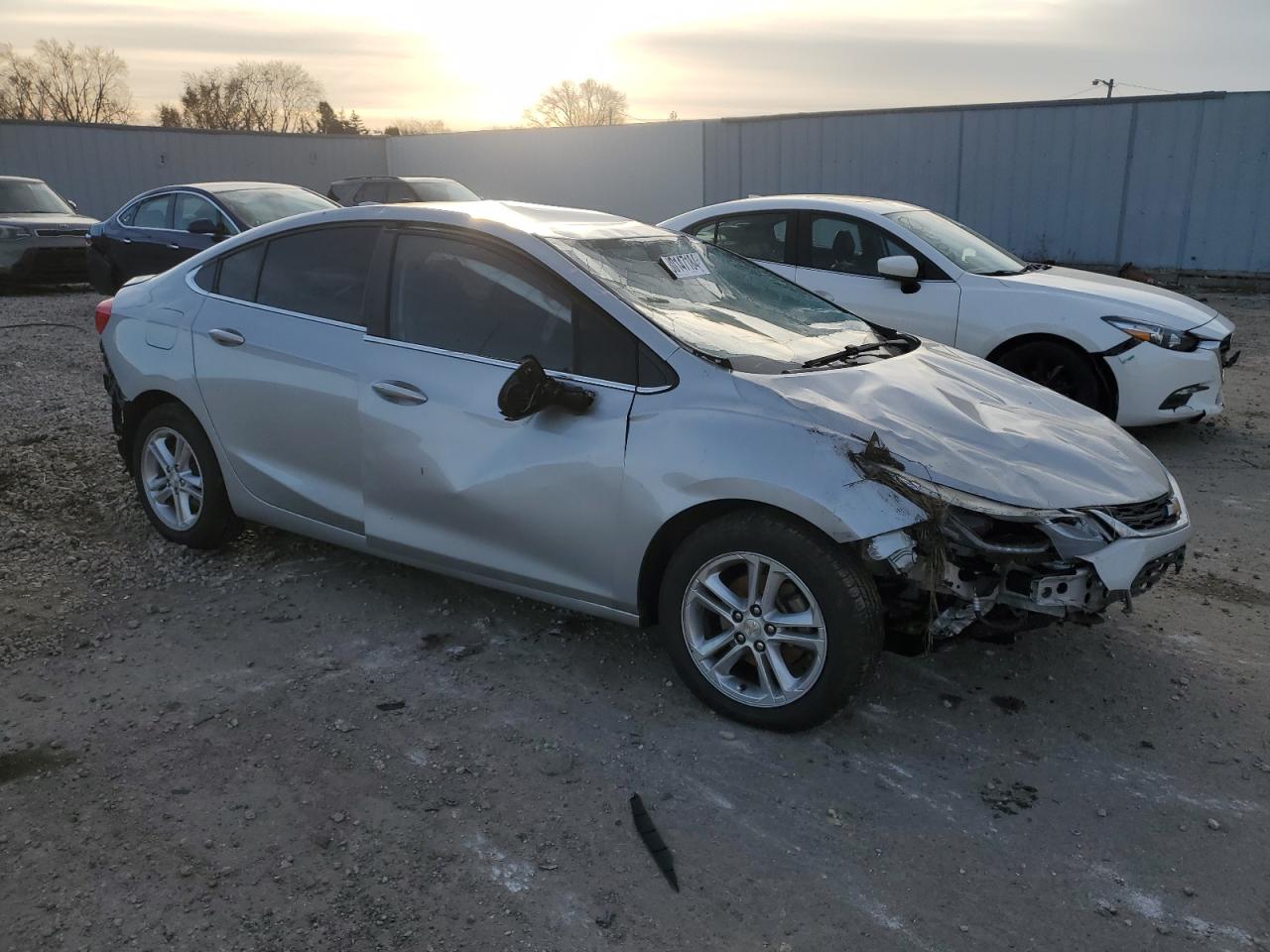2018 Chevrolet Cruze VIN 1G1BE5SM5J7235647 Copart auction photo, all over damage thumbnail 4