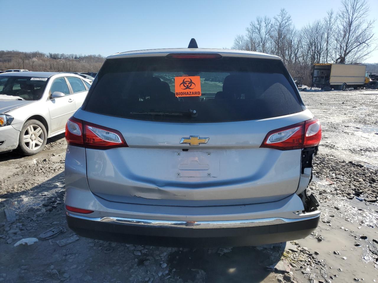 2020 Chevrolet Equinox VIN 2GNAXUEV3L6142812 Copart auction photo, all over / side damage thumbnail 6