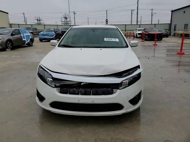 2012 Ford Fusion VIN 3FADP0L33CR447483 Copart auction photo, front end / hail damage thumbnail 14