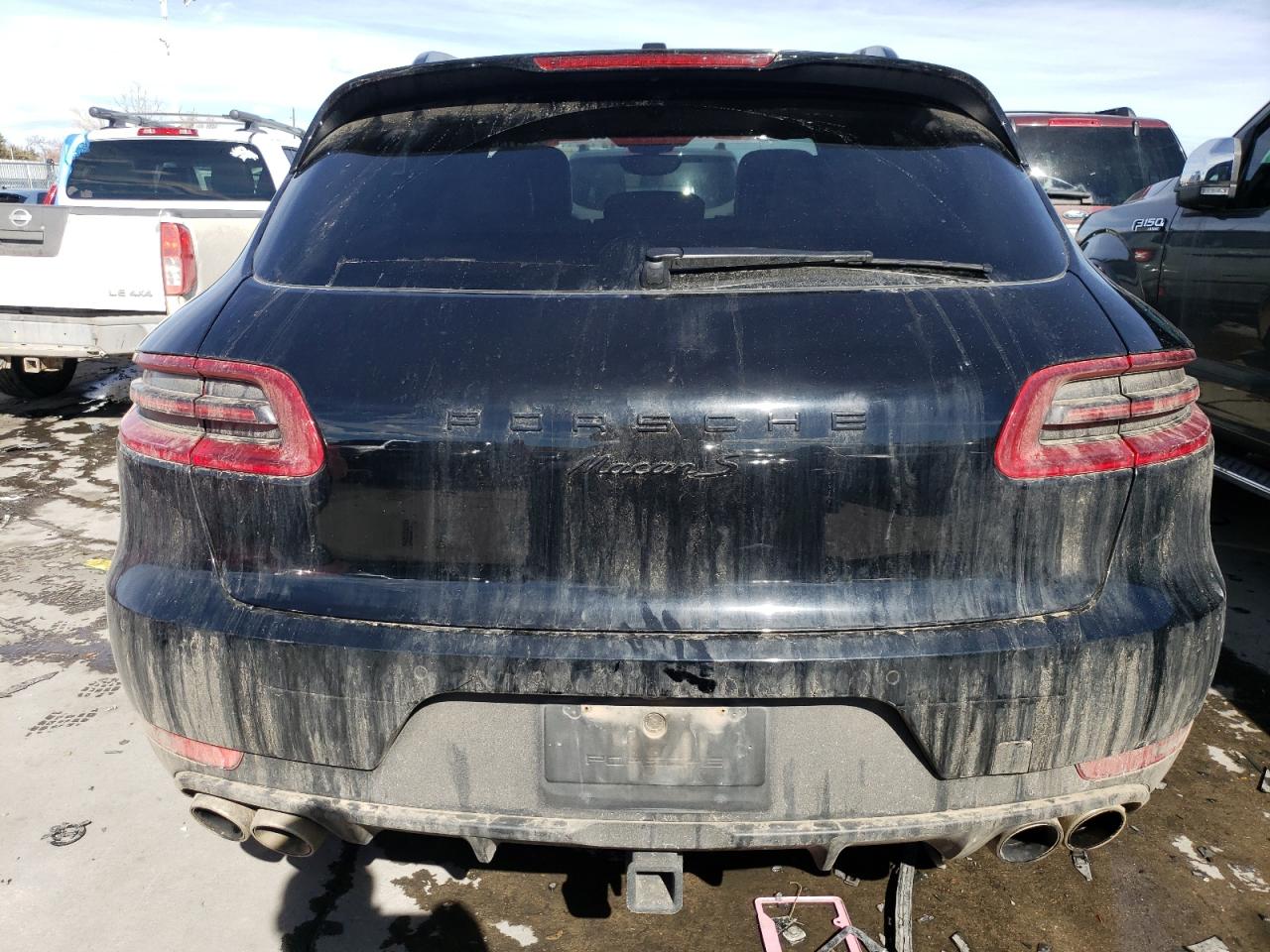 2017 Porsche Macan VIN WP1AB2A52HLB20041 Copart auction photo, front end / minor dent/scratches damage thumbnail 6