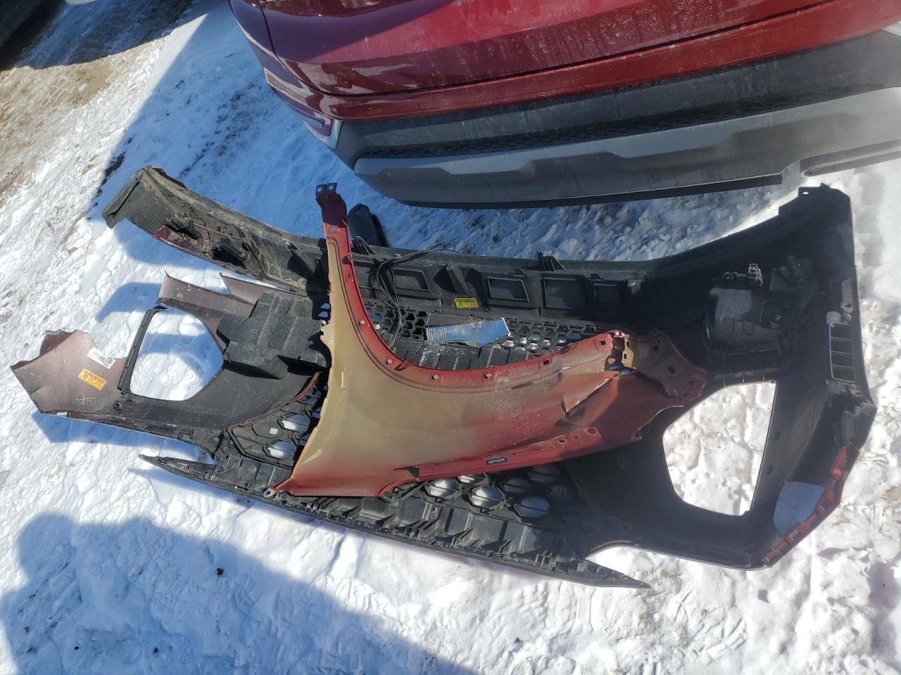 2019 Hyundai Santa Fe VIN 5NMS5CAD5KH075504 Copart auction photo, front end / minor dent/scratches damage thumbnail 13