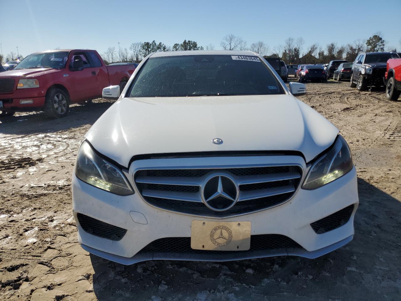 2015 Mercedes-Benz E-klasse VIN WDDHF5KB2FB129633 Copart auction photo, front end damage thumbnail 5