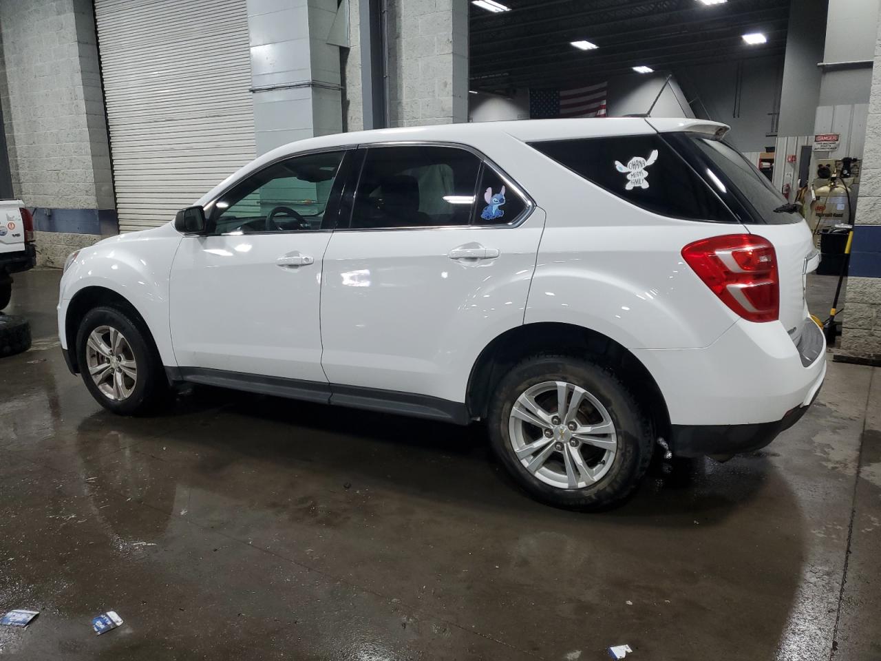 2017 Chevrolet Equinox VIN 2GNALBEK9H1611556 Copart auction photo, front end / side damage thumbnail 2
