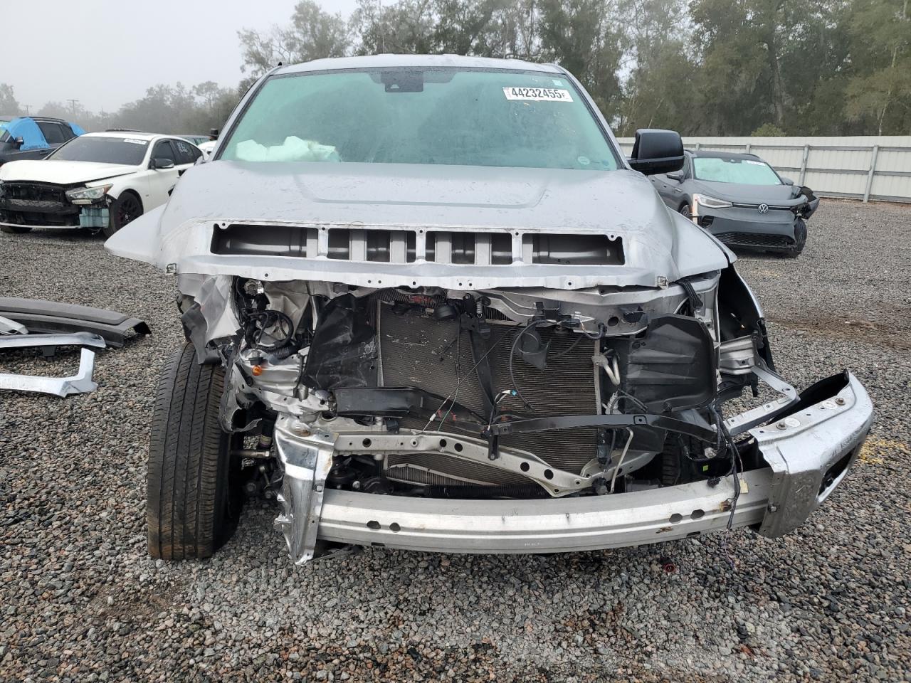 2021 Toyota Tundra VIN 5TFRY5F10MX292727 Copart auction photo, side / front end damage thumbnail 5