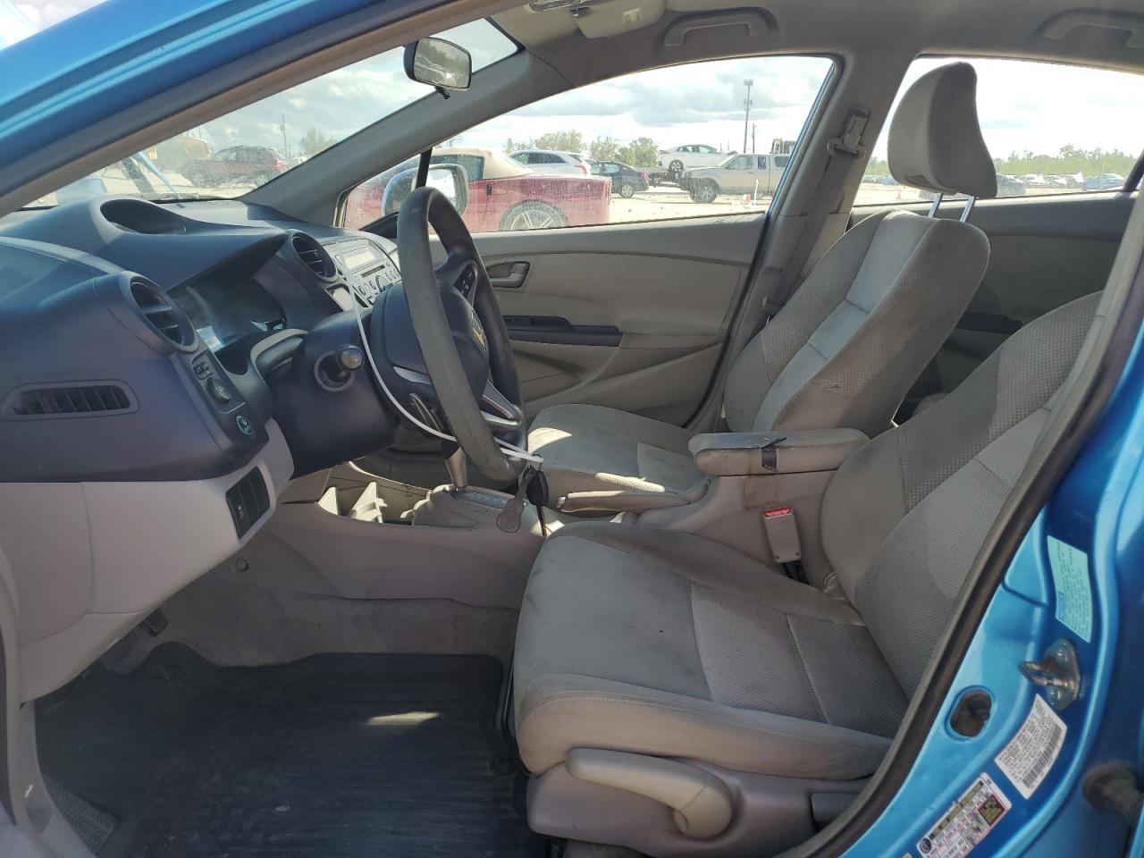 2010 Honda Insight VIN JHMZE2H70AS016936 Copart auction photo, mechanical / front end damage thumbnail 7