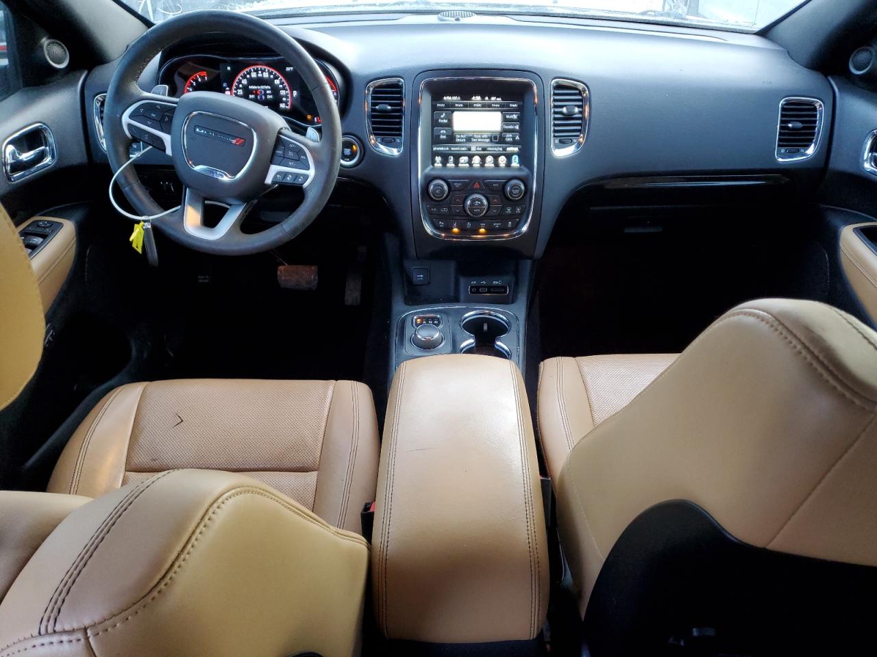 2017 Dodge Durango VIN 1C4RDJEG6HC710232 Copart auction photo, undercarriage / front end damage thumbnail 8