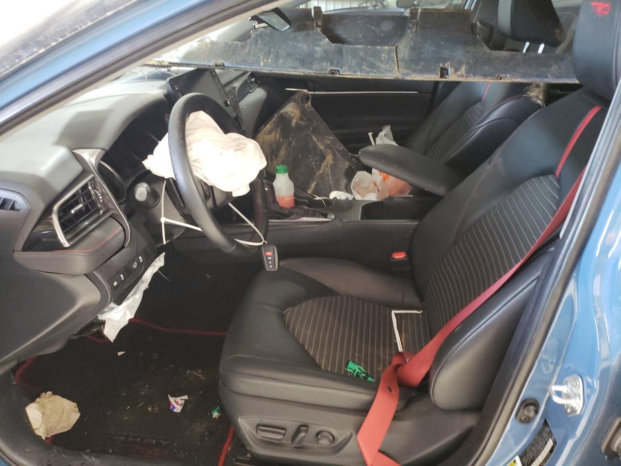 2022 Toyota Camry VIN 4T1KZ1AKXNU068127 Copart auction photo, front end / rear end damage thumbnail 7