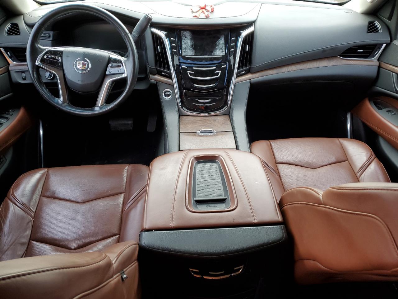 2015 Cadillac Escalade VIN 1GYS4CKJ1FR280255 Copart auction photo, rear end damage thumbnail 8