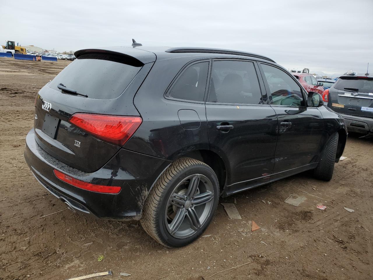 2014 Audi Q5 VIN WA1WMAFP5EA112457 Copart auction photo, front end damage thumbnail 3