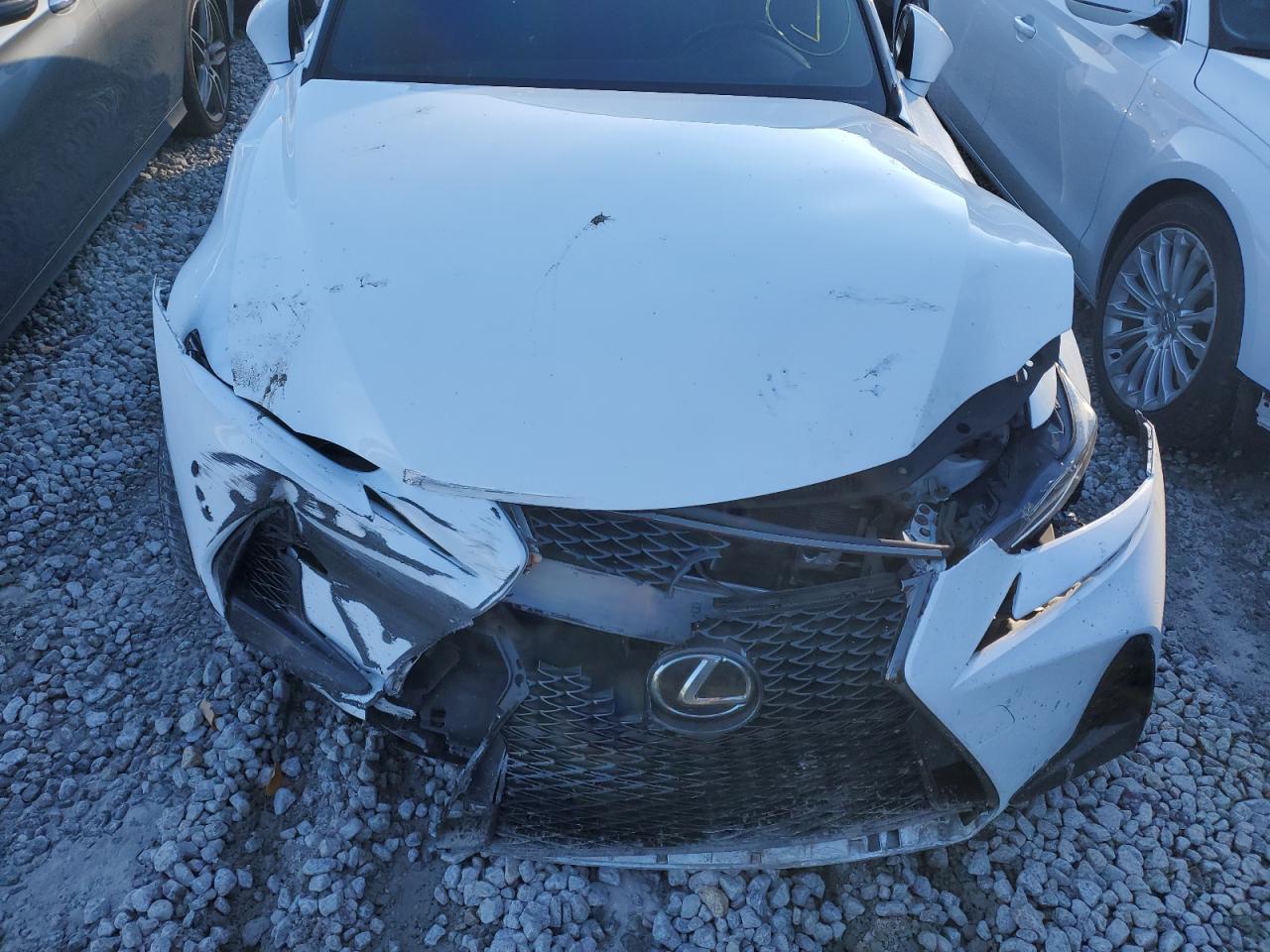 2018 Lexus IS VIN JTHBA1D22J5082274 Copart auction photo, front end damage thumbnail 11