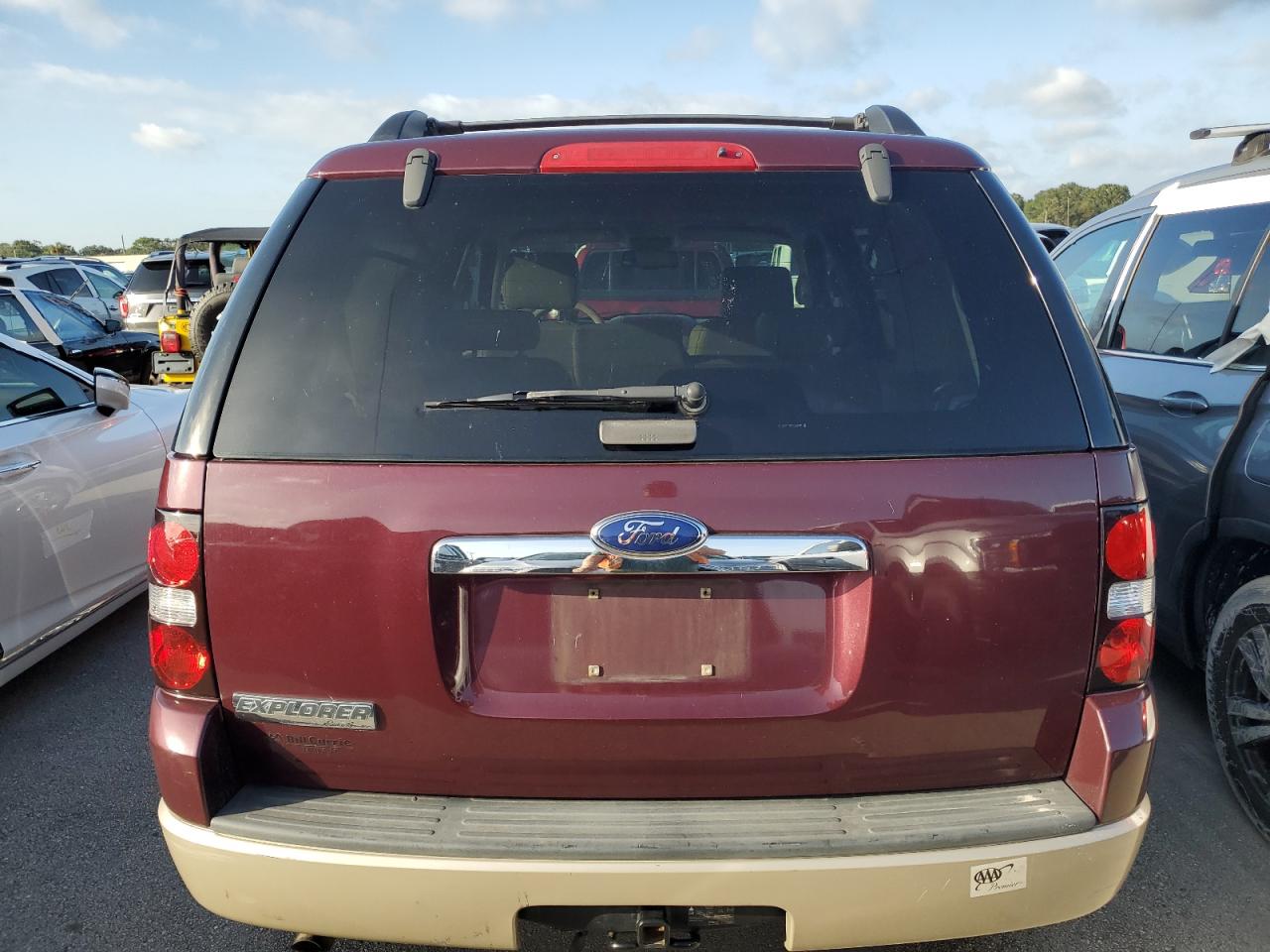 2008 Ford Explorer VIN 1FMEU64E48UA01381 Copart auction photo, water/flood damage thumbnail 6