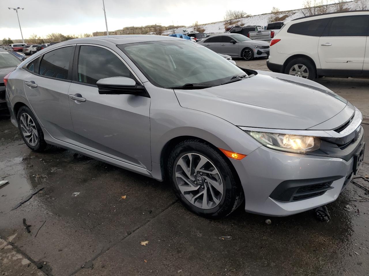 2017 Honda Civic VIN 19XFC2F76HE029815 Copart auction photo, hail damage thumbnail 4