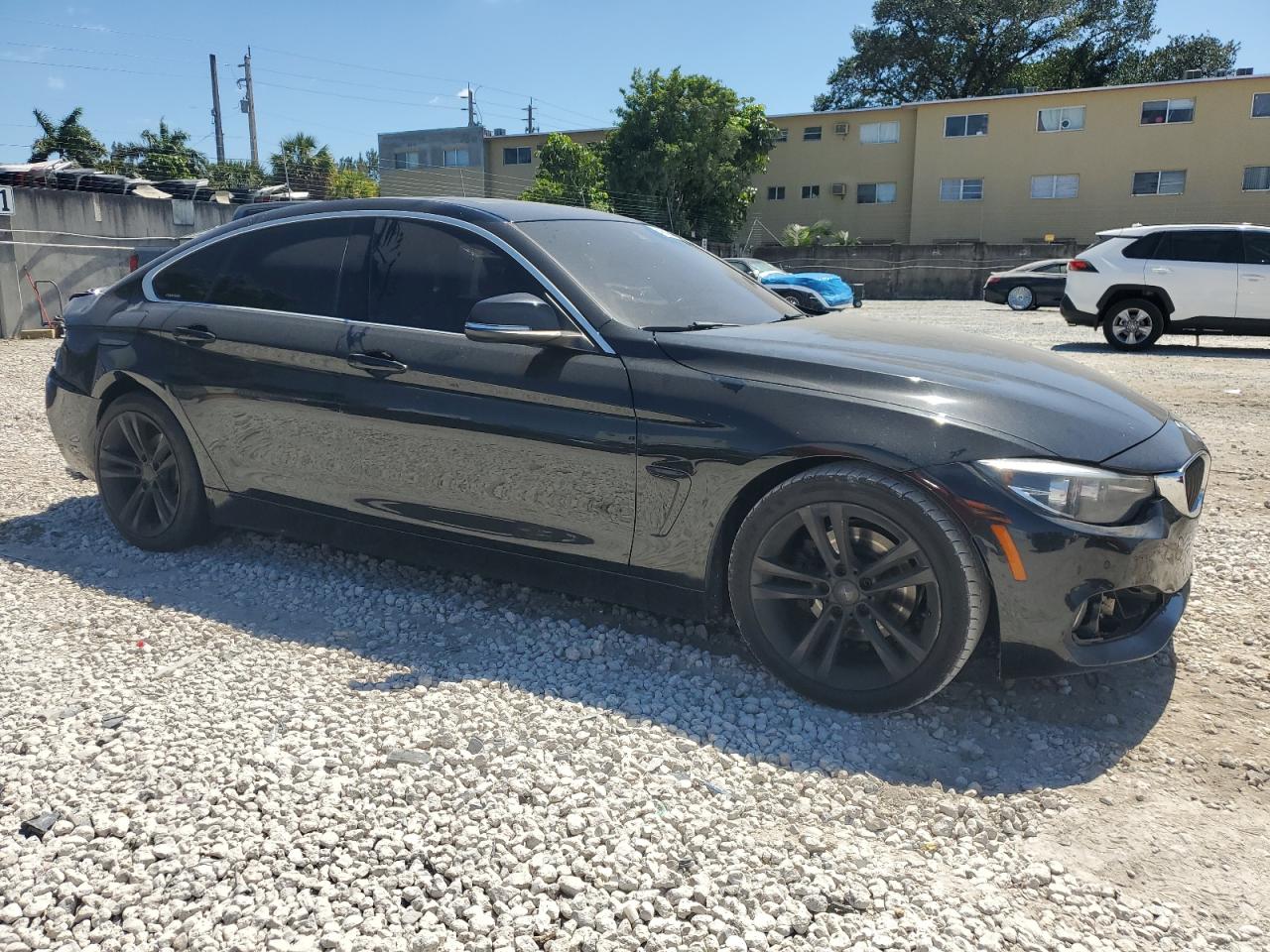 2019 BMW 4er VIN WBA4J1C53KBM12249 Copart auction photo, rear end damage thumbnail 4