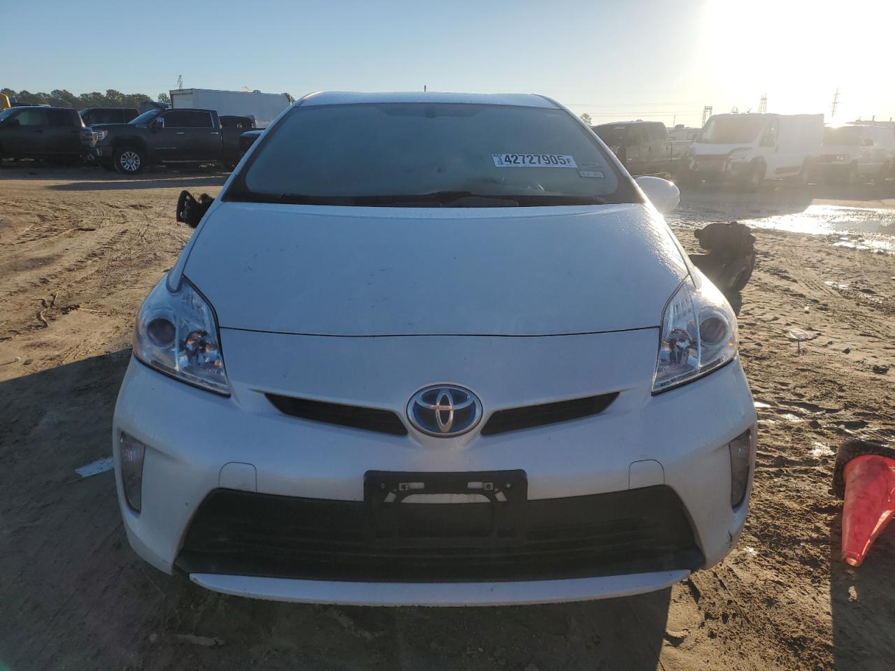 2014 Toyota Prius VIN JTDKN3DU4E1743822 Copart auction photo, side / rear end damage thumbnail 5