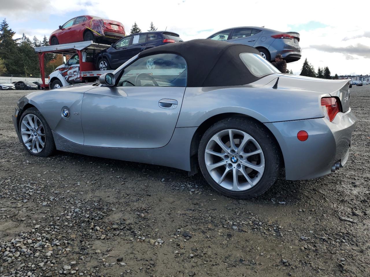 2006 BMW Z4 VIN 4USBU33596LW67267 Copart auction photo, front end damage thumbnail 2