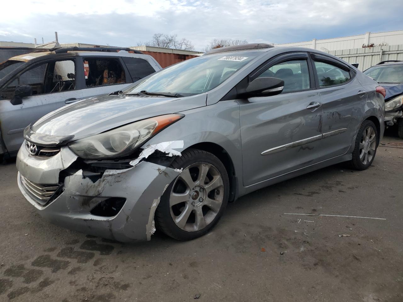 2012 Hyundai Elantra VIN KMHDH4AE9CU396207