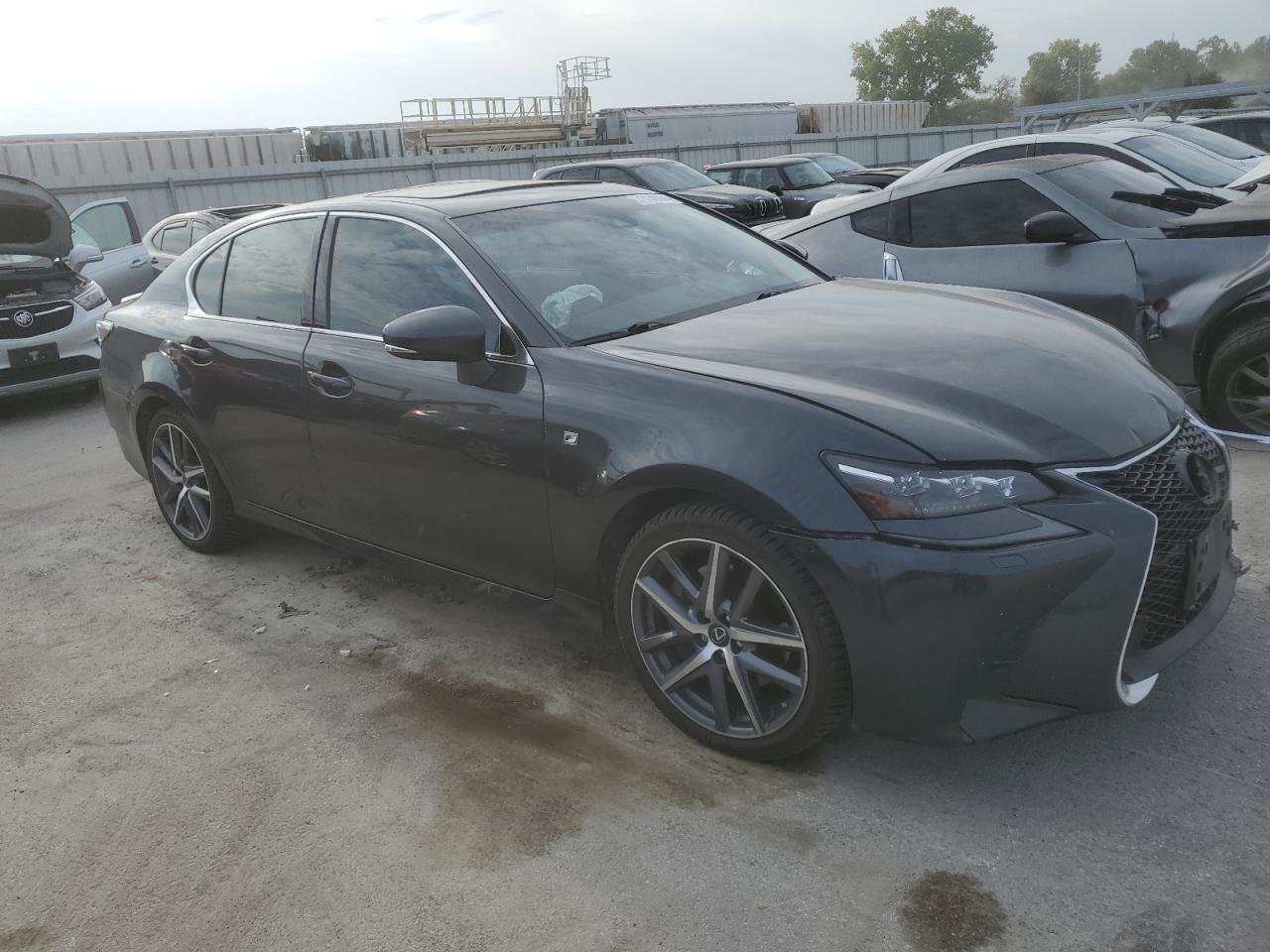 2018 Lexus GS VIN JTHCZ1BL9JA008706 Copart auction photo, front end damage thumbnail 4
