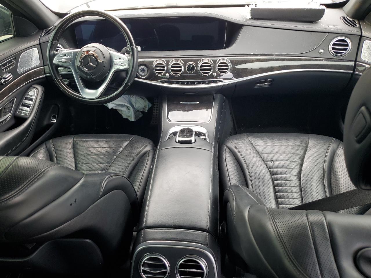 2019 Mercedes-Benz S-klasse VIN WDDUG8DB9KA448974 Copart auction photo, front end damage thumbnail 8