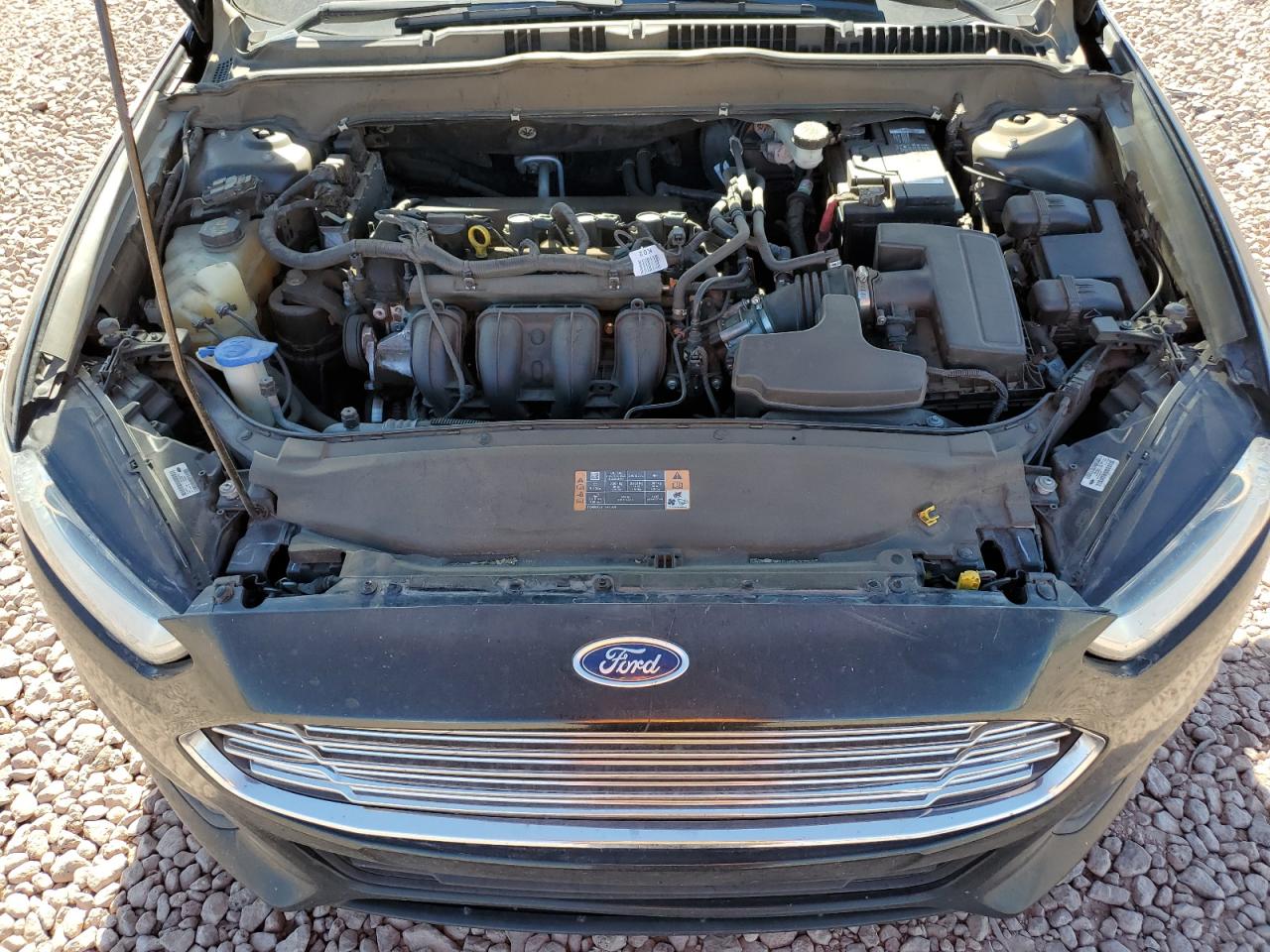 2014 Ford Fusion VIN 3FA6P0G78ER177661 Copart auction photo, rear end damage thumbnail 11