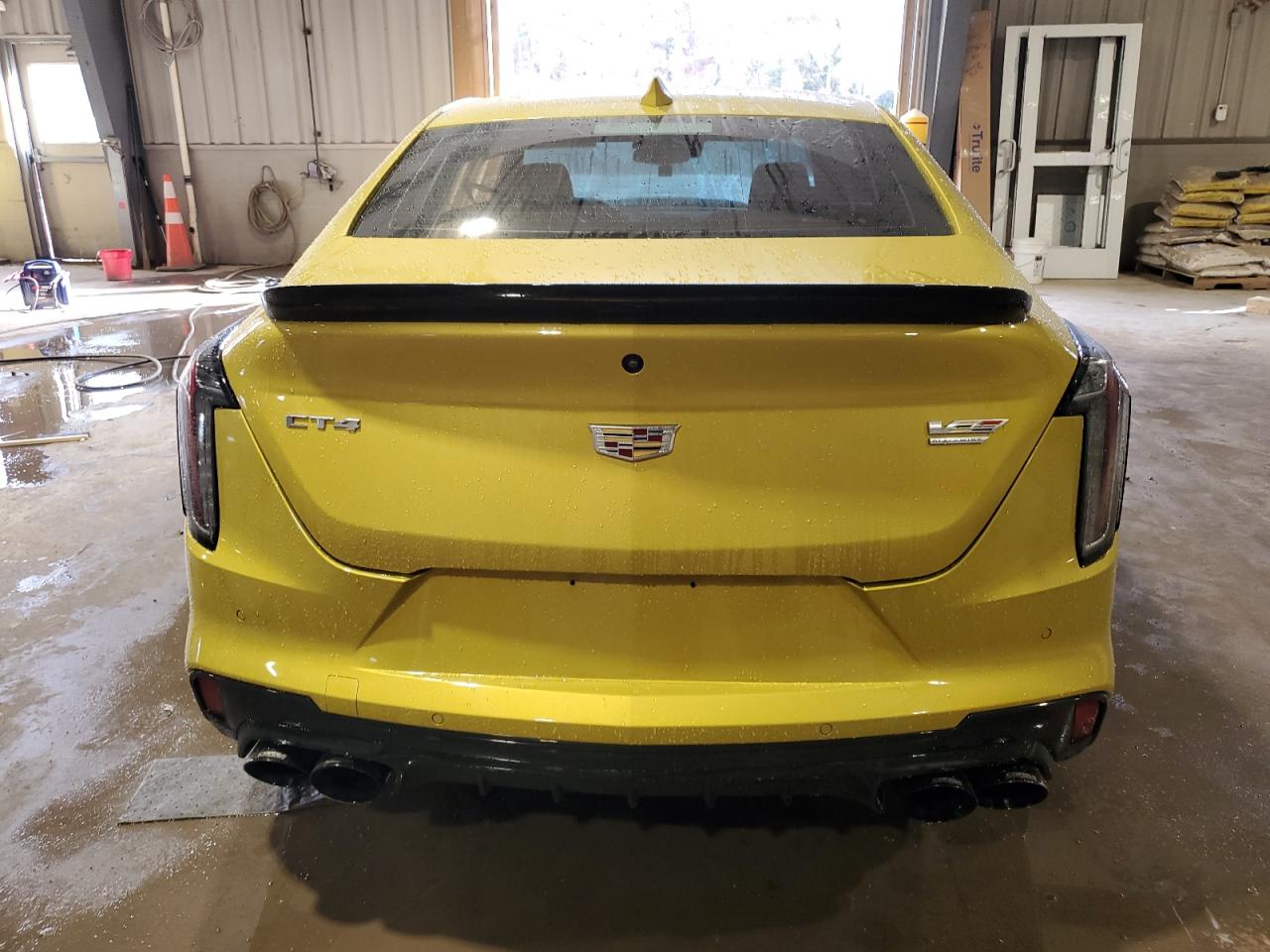 2024 Cadillac CT4-V VIN 1G6D65RP4R0460064 Copart auction photo, front end damage thumbnail 6