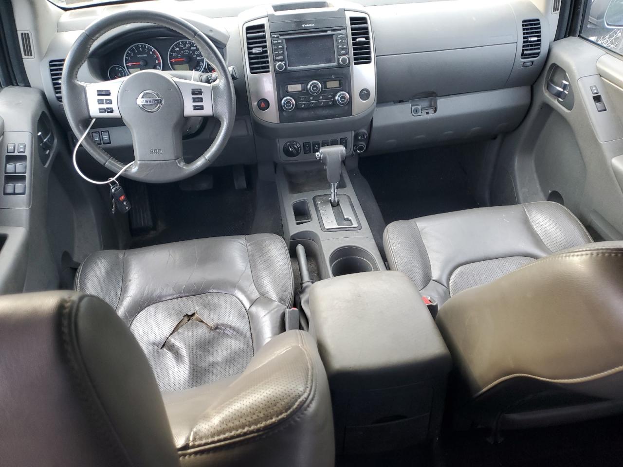 2019 Nissan Navara (Frontier) VIN 1N6AD0EV0KN743452 Copart auction photo, burn damage thumbnail 8