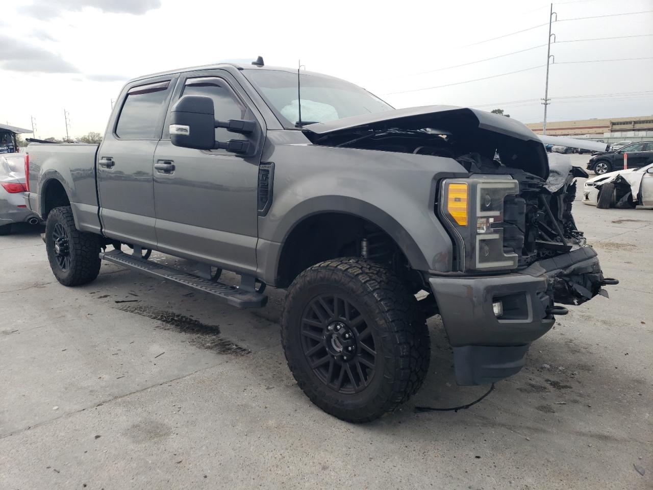 2019 Ford F250 VIN 1FT7W2B64KEE81564 Copart auction photo, front end damage thumbnail 4