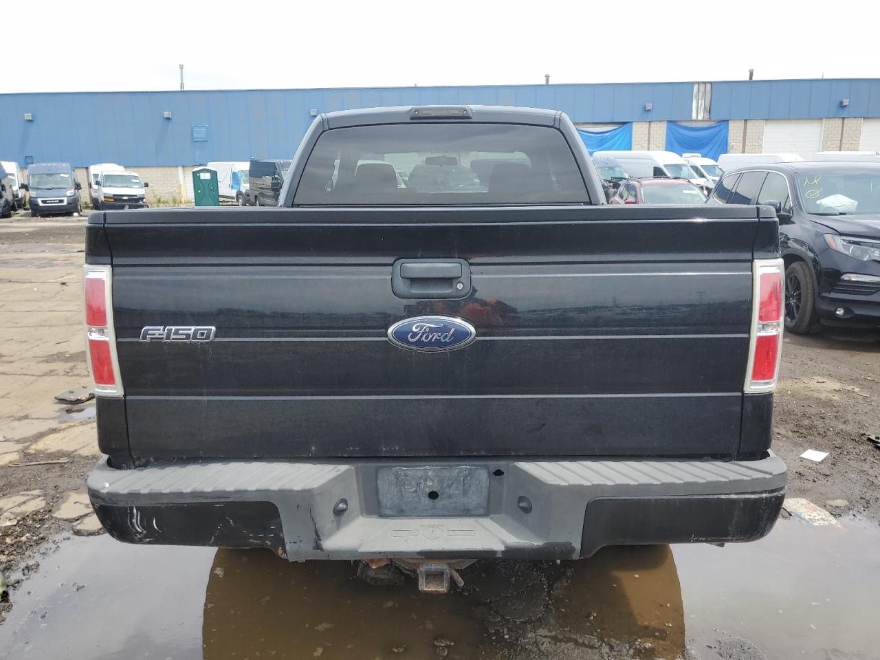 2009 Ford F-150 VIN 1FTRX14W49FA80842 Copart auction photo, rear end / mechanical damage thumbnail 6