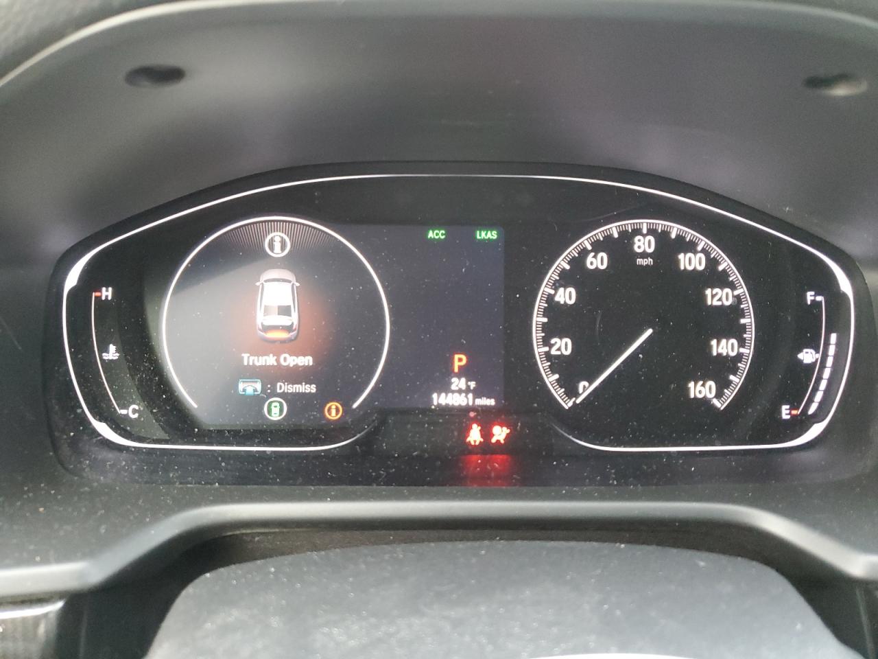 2019 Honda Accord VIN 1HGCV1F33KA064506 Copart auction photo, front end damage thumbnail 9