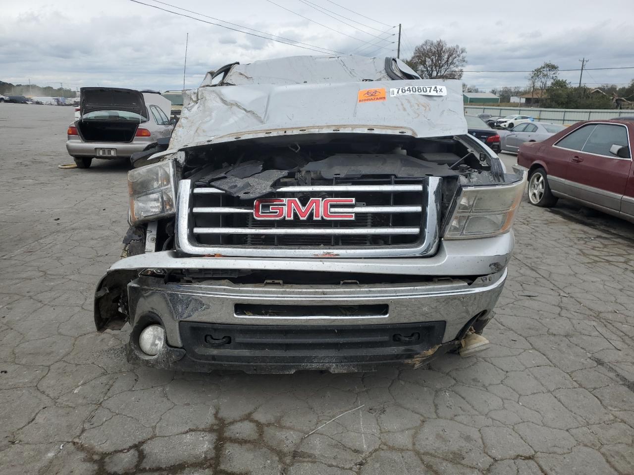 2013 GMC Sierra VIN 3GTP2VE75DG346316 Copart auction photo, all over damage thumbnail 5