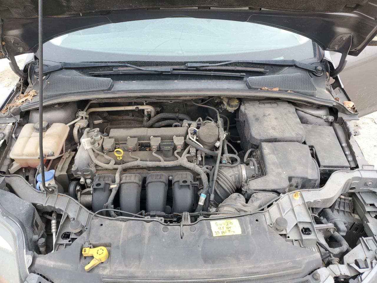 2014 Ford Focus VIN 1FADP3J28EL223753 Copart auction photo, side / front end damage thumbnail 11