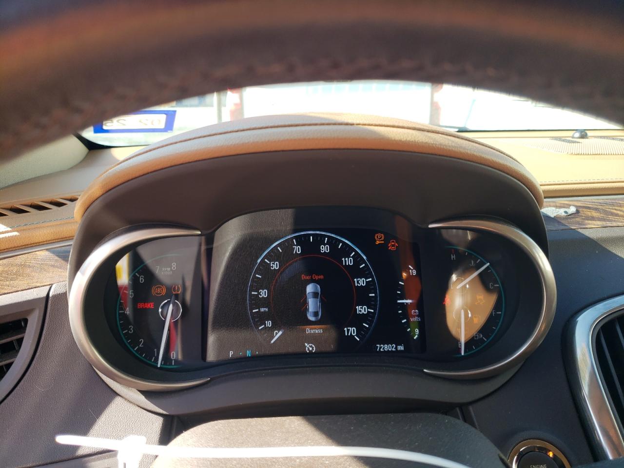 2014 Buick LaCrosse VIN 1G4GB5G33EF182203 Copart auction photo, side / front end damage thumbnail 9