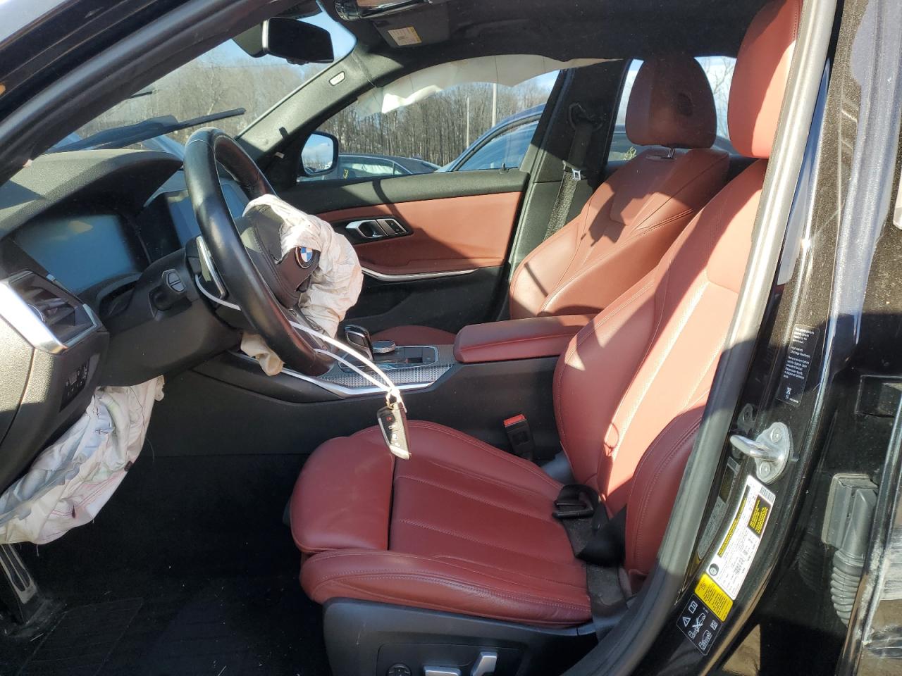 2022 BMW M3 VIN 3MW5U9J02N8C24006 Copart auction photo, all over damage thumbnail 7