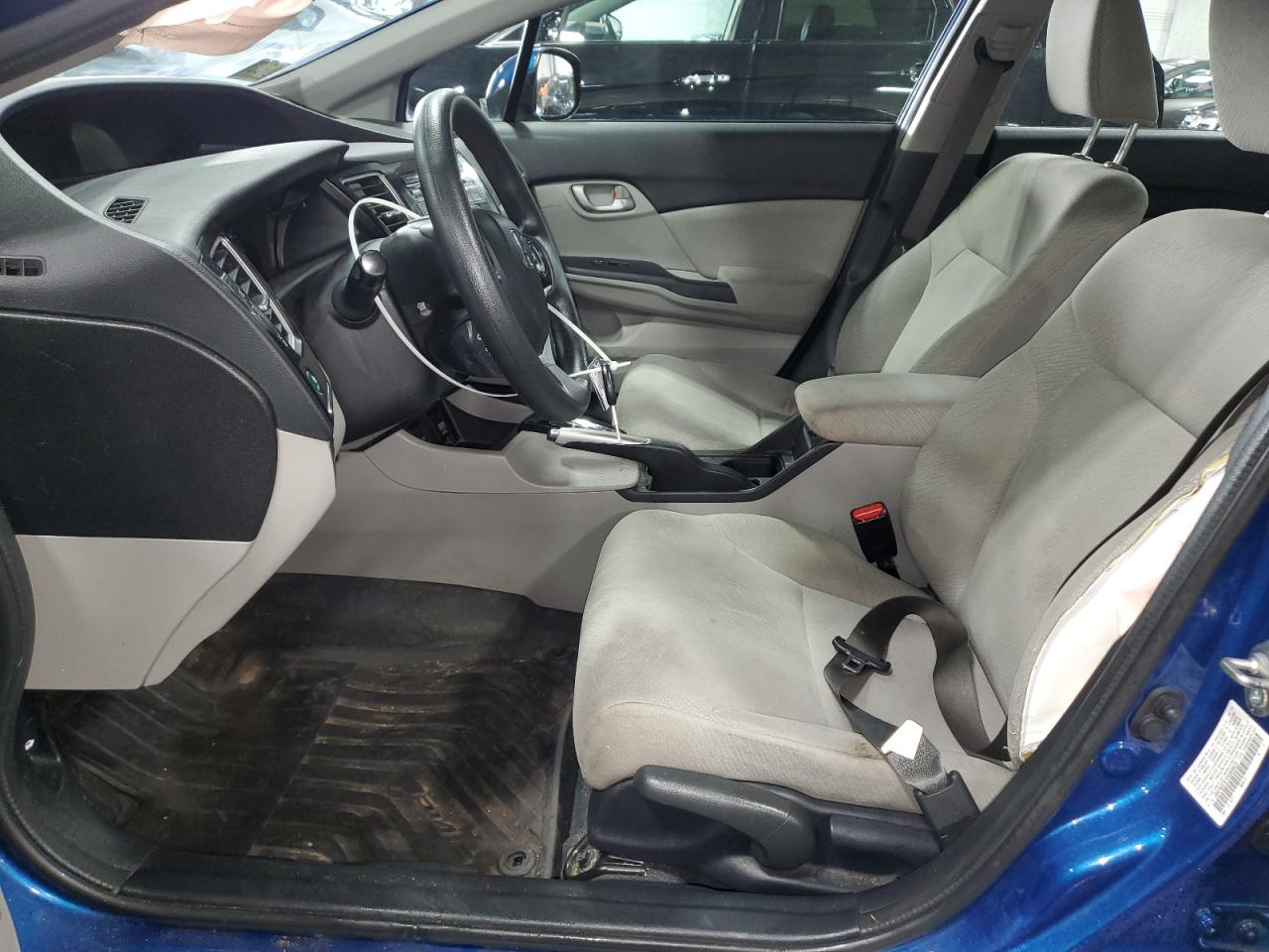 2013 Honda Civic VIN 19XFB2F57DE004823 Copart auction photo, rear end damage thumbnail 7