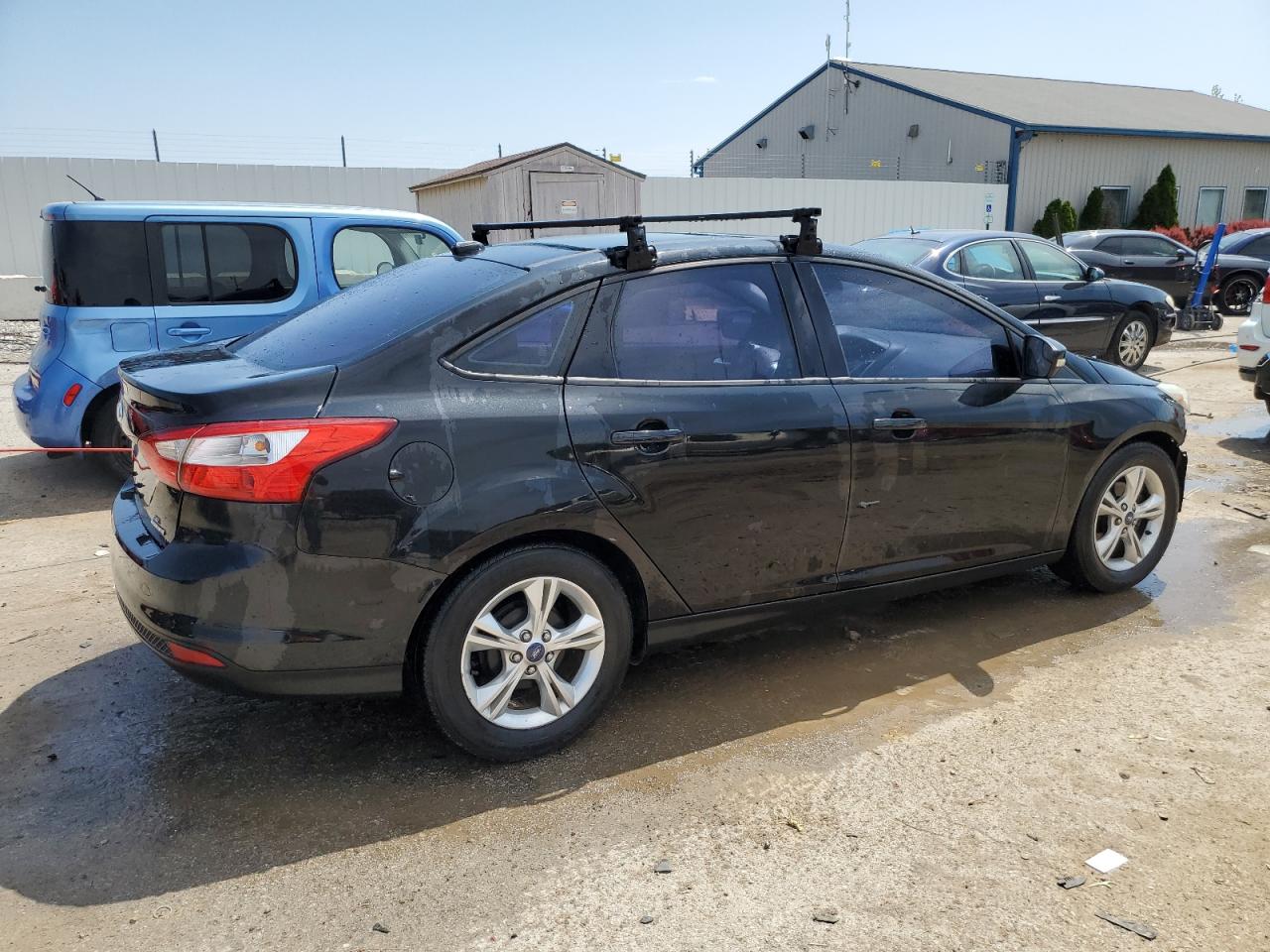 2013 Ford Focus VIN 1FADP3F23DL359196 Copart auction photo, side damage thumbnail 3
