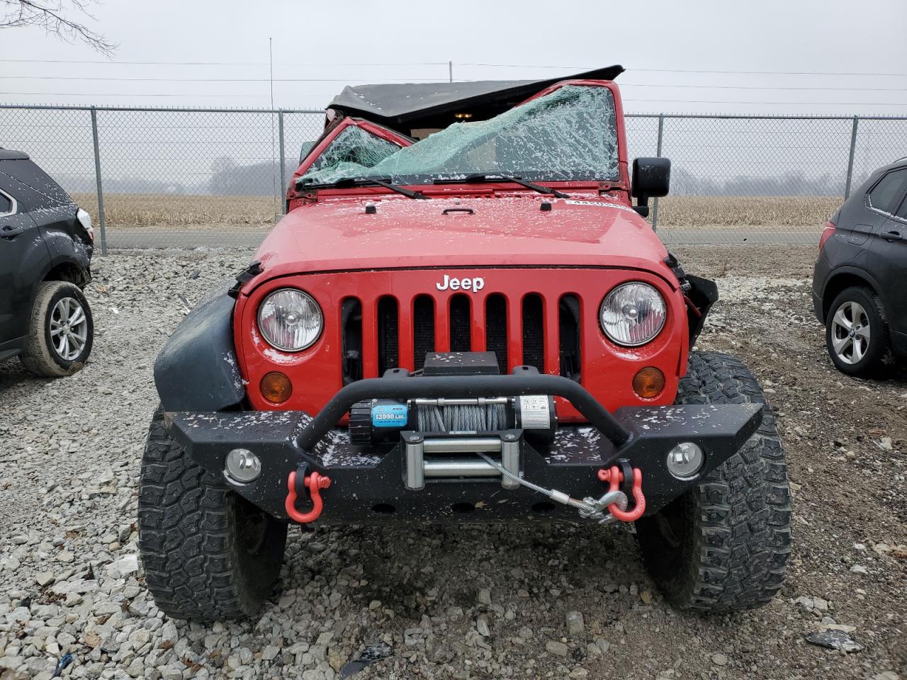 2010 Jeep Wrangler VIN 1J4BA6H17AL109880 Copart auction photo, top/roof / minor dent/scratches damage thumbnail 5