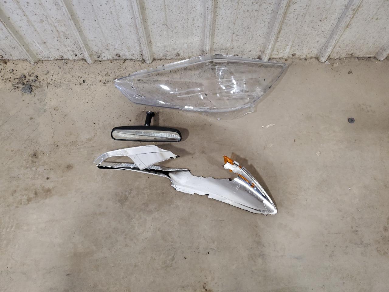 2017 Ford Focus VIN 1FADP3E24HL240869 Copart auction photo, front end / side damage thumbnail 12