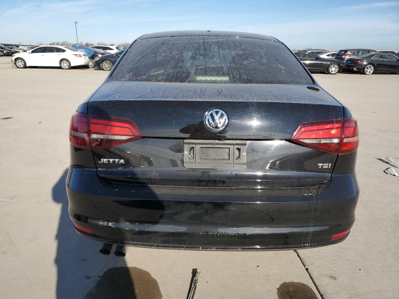 2017 Volkswagen Jetta VIN 3VW2B7AJ0HM311453 Copart auction photo, side damage thumbnail 6