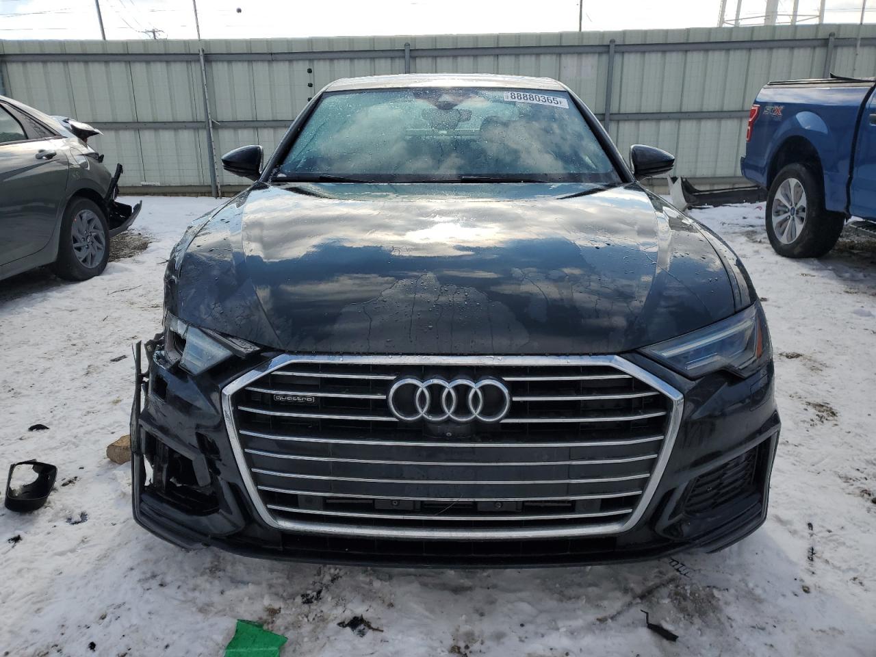 2019 Audi A6 VIN WAUL2AF29KN061582 Copart auction photo, front end / side damage thumbnail 5
