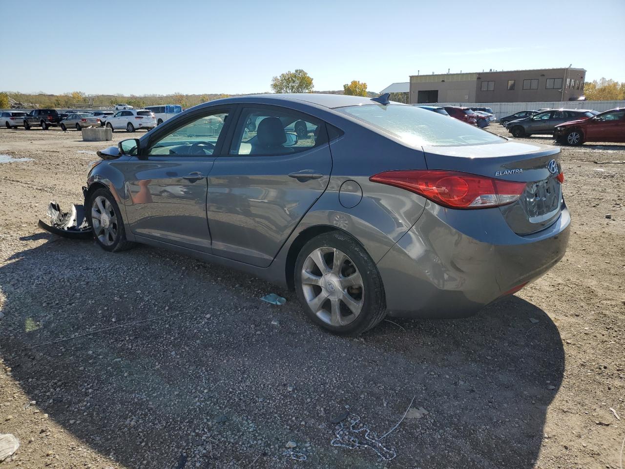 2013 Hyundai Elantra VIN 5NPDH4AE1DH419219 Copart auction photo, front end damage thumbnail 2