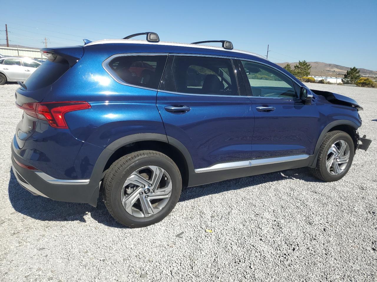 2022 Hyundai Santa Fe VIN 5NMS6DAJ9NH403049 Copart auction photo, front end damage thumbnail 3