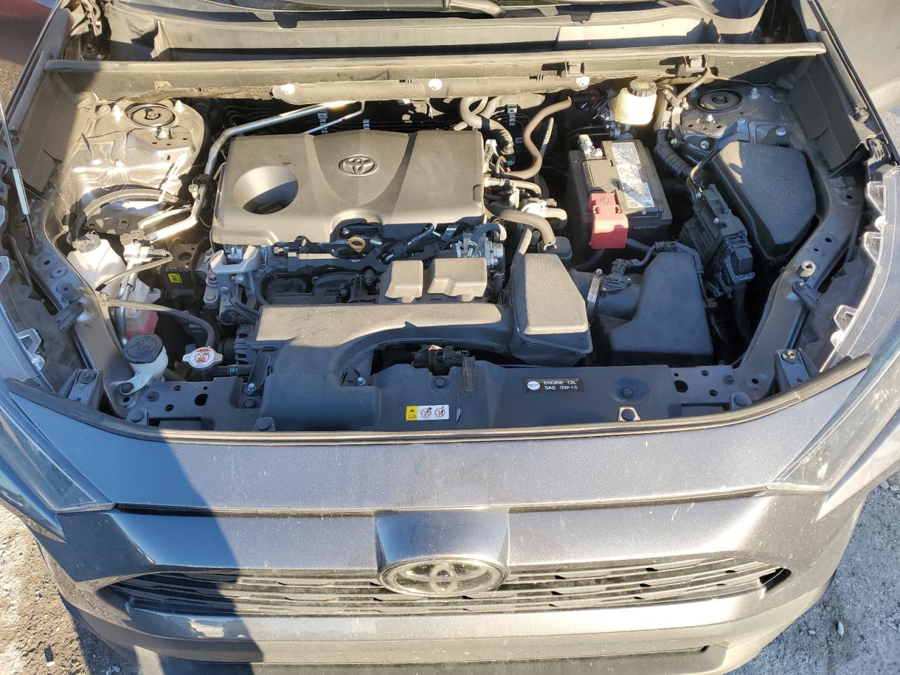 2022 Toyota RAV 4 VIN 2T3H1RFV2NC198155 Copart auction photo, rear end damage thumbnail 12